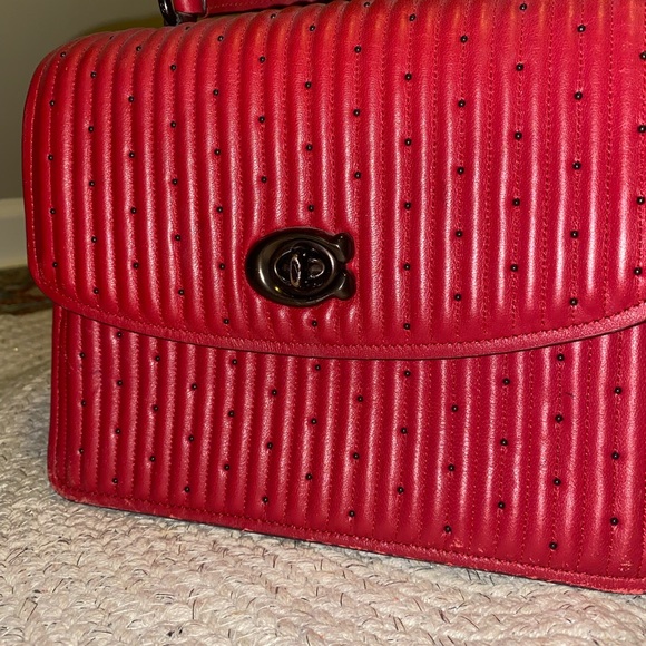 Coach red crossbody - Picture 5 of 5